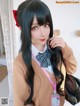 Coser@rioko凉凉子 Vol.060: 放课后的学姐 (50 photos)